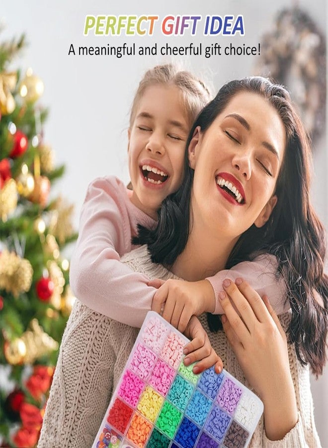 مجموعة خرز لاديلا لصنع المجوهرات، ألعاب أطفال للبنات، مواد يدوية الصنع، خرز لصنع القلائد والأساور وربطات الشعر، وخرز لأعمال الأطفال الحرفية - هدية عيد ميلاد (تصميم BK-2) - Image 4